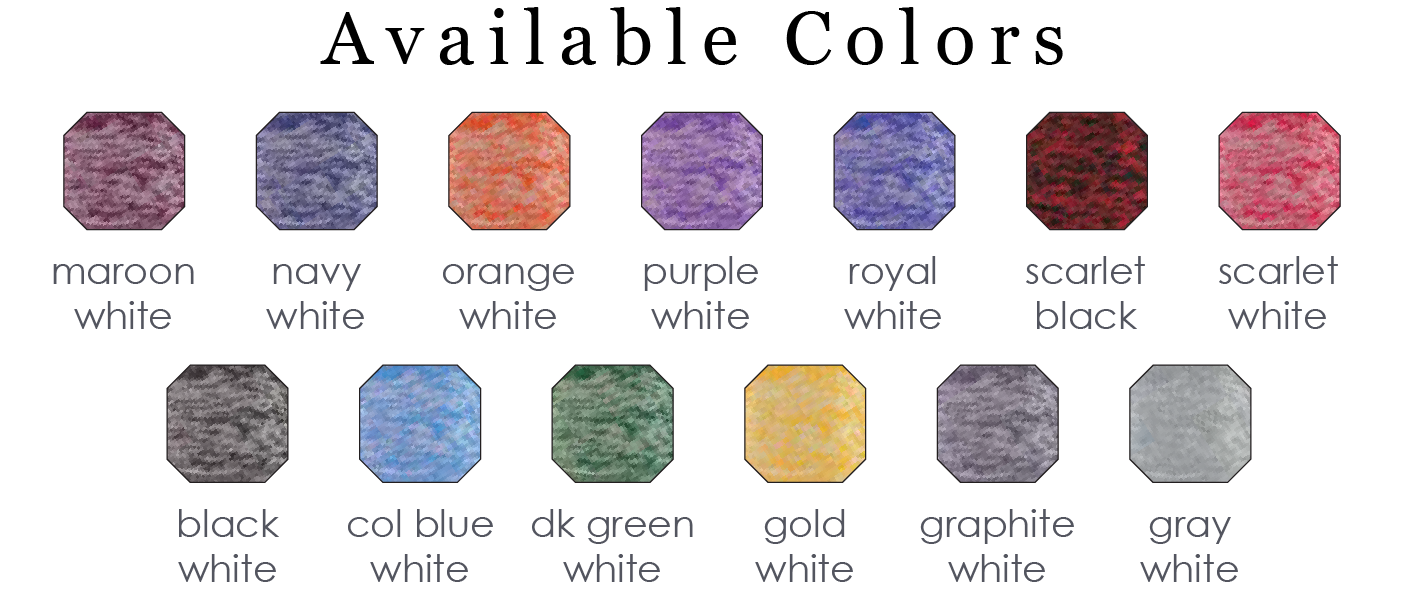 Heather Color Chart